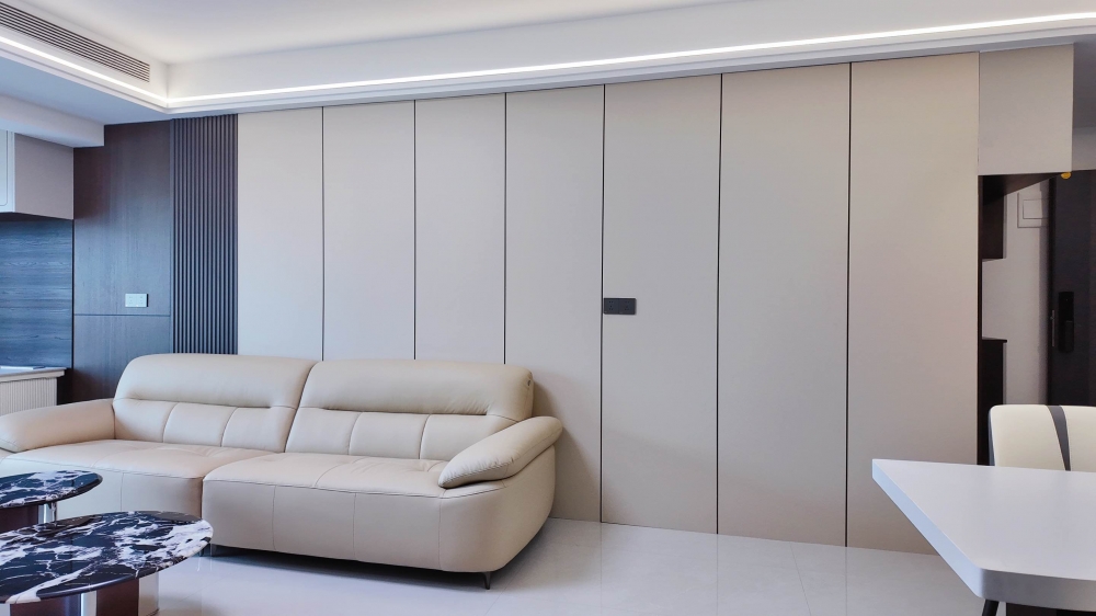 100平现代极简装修案例图