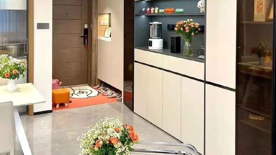 普陀76㎡暖色简约风