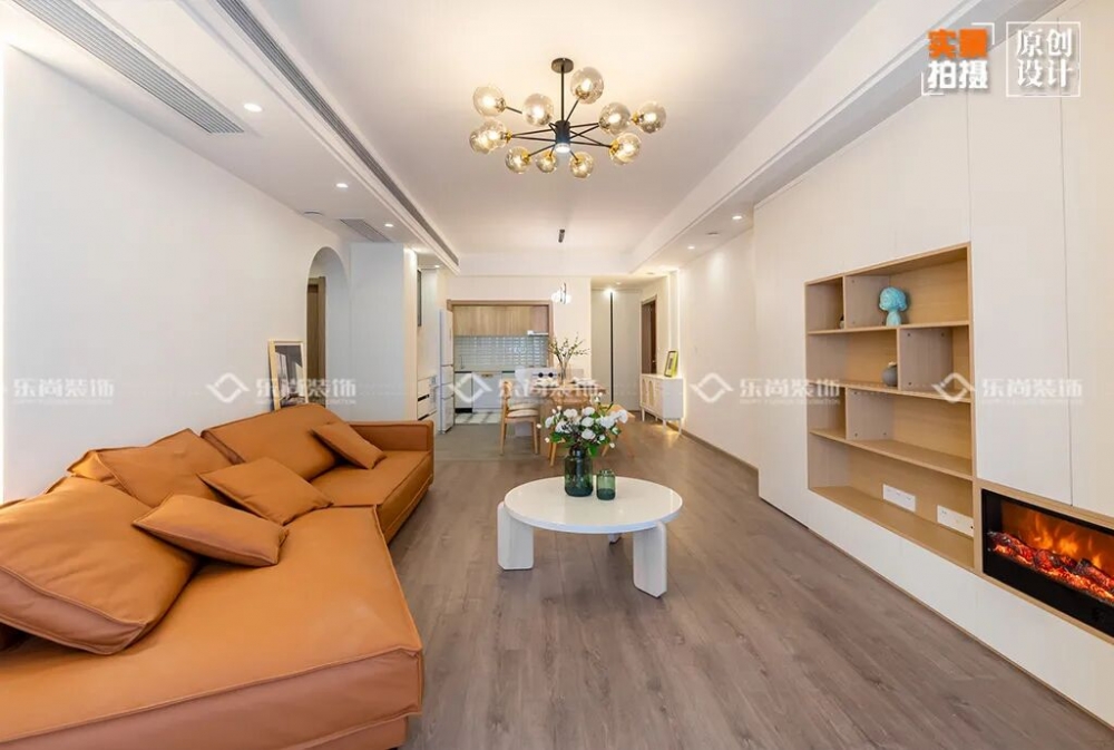 渝北照母山135㎡北欧风格设计案例