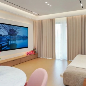 仁恒滨江园123㎡现代简约风设计案例