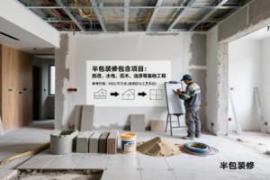 半包装修包含哪些项目？半包一平方多少钱？