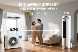 新房如何选空调更划算？空调定频和变频哪个更好？
