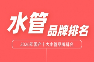 2026年中国十大水管品牌排名