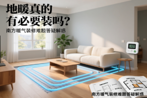 地暖真的有必要装吗？南方暖气装修难题答疑解惑