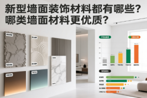 新型墙面装饰材料都有哪些？哪类墙面材料更优质？