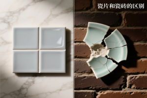瓷片和瓷砖的区别在哪？一文读懂瓷片的定义