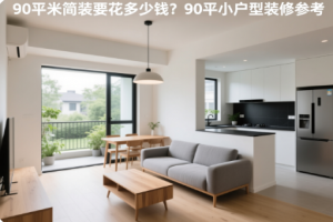 90平米简装要花多少钱？90平小户型装修参考