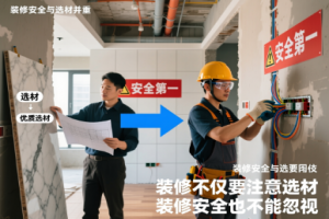 装修不仅要注意选材，装修安全也不能忽视