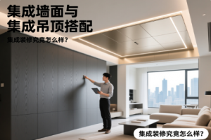集成墙面与集成吊顶搭配，集成装修究竟怎么样？