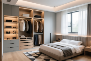 如何打造卧室衣帽间？卧室衣帽间设计核心思路