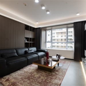 翰乐轩88平米意式极简风装修效果图