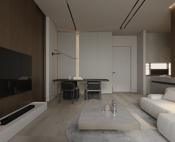 公寓:温暖与优雅的设计故事 公寓:温暖与优雅的设计故事