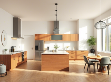 开放式厨房风水讲究全解析：布局禁忌与气场优化注意事项