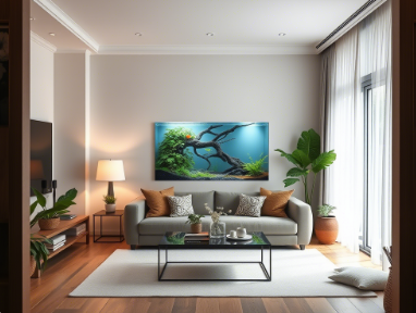 鱼缸摆放的风水讲究：方位宜忌、高度要求与环境搭配注意事项