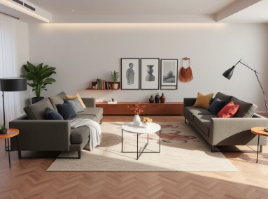 客厅沙发选大还是选小？组合式小沙发的空间灵活性与设计趋势攻略