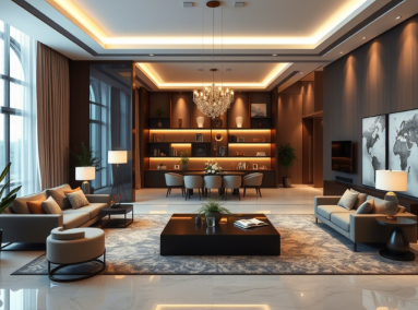 大平层如何实现高端质感？功能分区与设计美学的落地指南