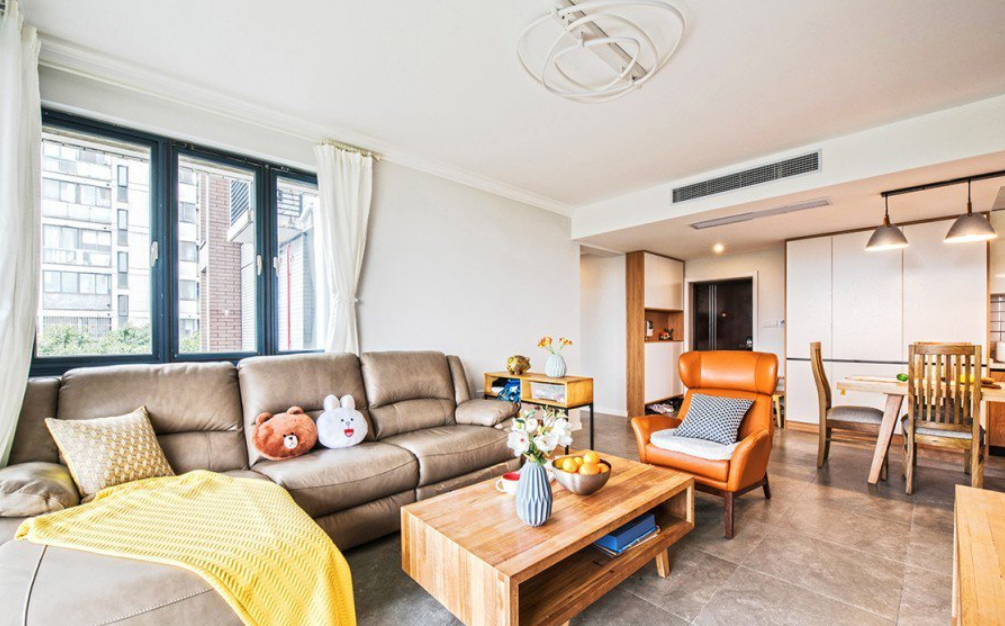 南昌万达旅游城98平米现代简约风格