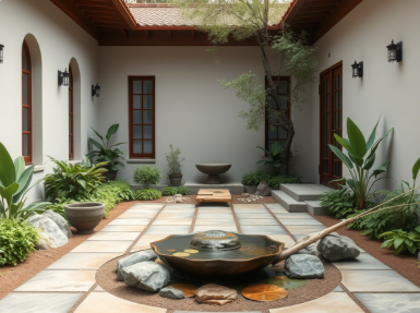 庭院怎么装才更显自然雅致？高人气唯美庭院装修案例与设计思路