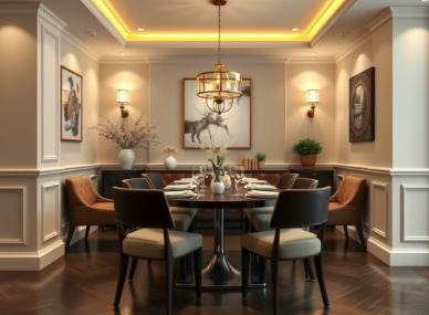 餐厅怎么装才既好用又显档次？3大设计技巧打造质感用餐区
