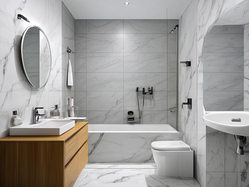 卫生间装修选什么瓷砖合适？卫生间瓷砖该用哪种类型？