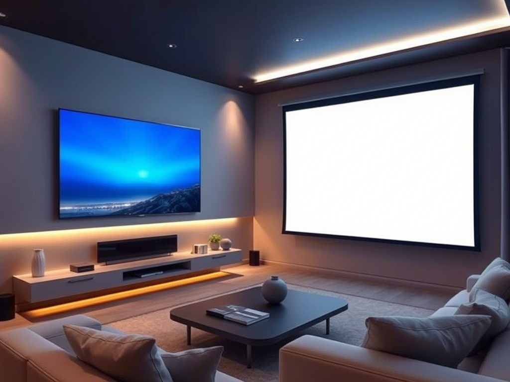 家用投影仪和电视机哪个更好？用投影仪替代电视有必要吗？