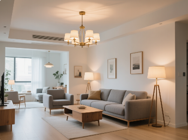 客厅灯具怎么选才合适？尺寸大小的讲究你知道吗？