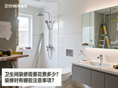 卫生间装修需要花费多少？装修时有哪些注意事项？