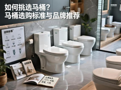如何挑选马桶？马桶选购标准与品牌推荐