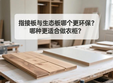 指接板与生态板哪个更环保？哪种更适合做衣柜？