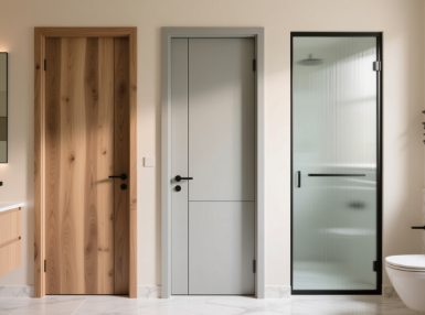 卫生间该装什么门？卫生间门材质介绍指南
