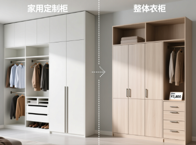 家用定制衣柜和整体衣柜哪个更好?各自价格怎么算? 家用定制衣柜和整体衣柜哪个更好?各自价格怎么算?