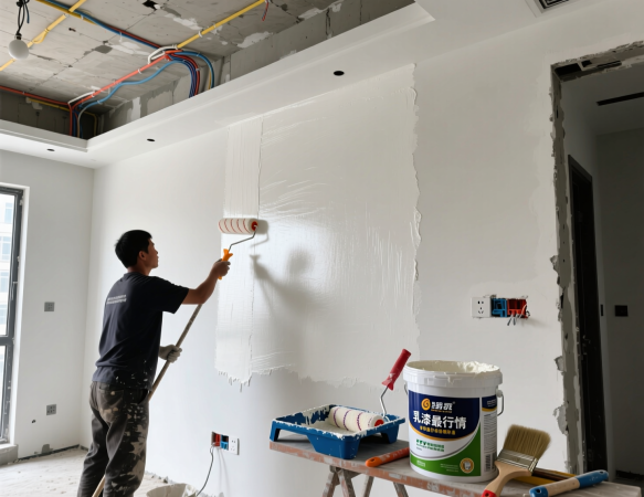 乳胶漆施工价格最新行情：每平米报价收费标准