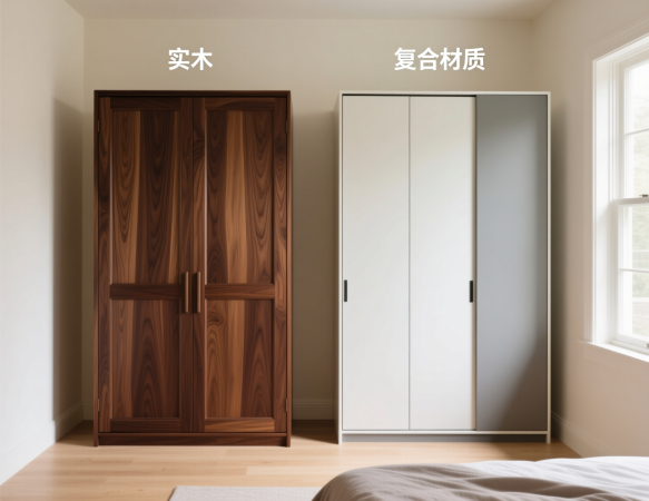衣柜选实木还是复合材质?优缺点对比 + 选型建议 衣柜选实木还是复合材质?优缺点对比 + 选型建议