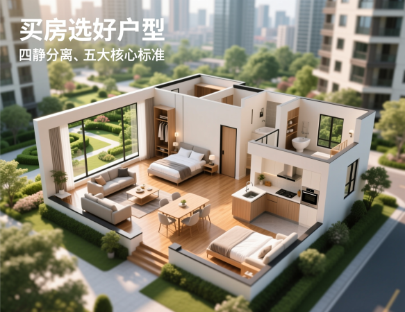 买房怎么选好户型？5大核心标准帮你精准甄别
