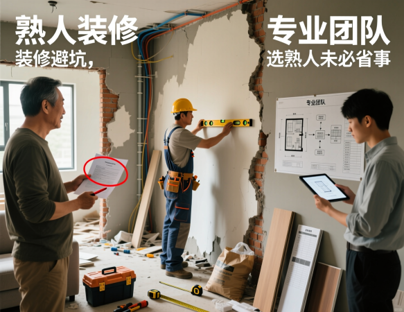 装修能不能找熟人？避坑省事就别选熟人装修