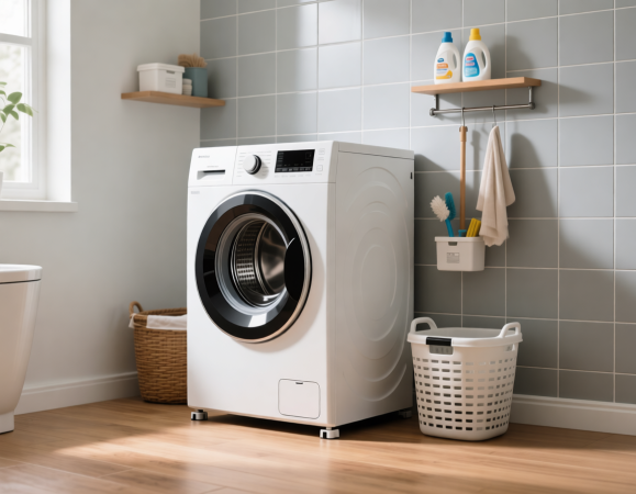 洗衣机放哪里最合适？附摆放位置 + 清洁要点