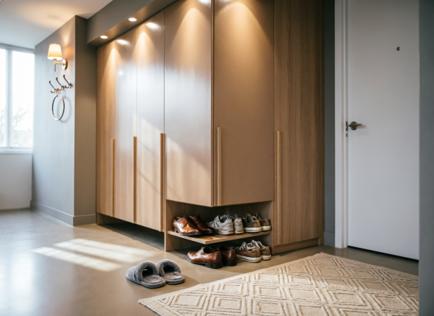 玄关做鞋柜好不好？这些关键要点一定要注意