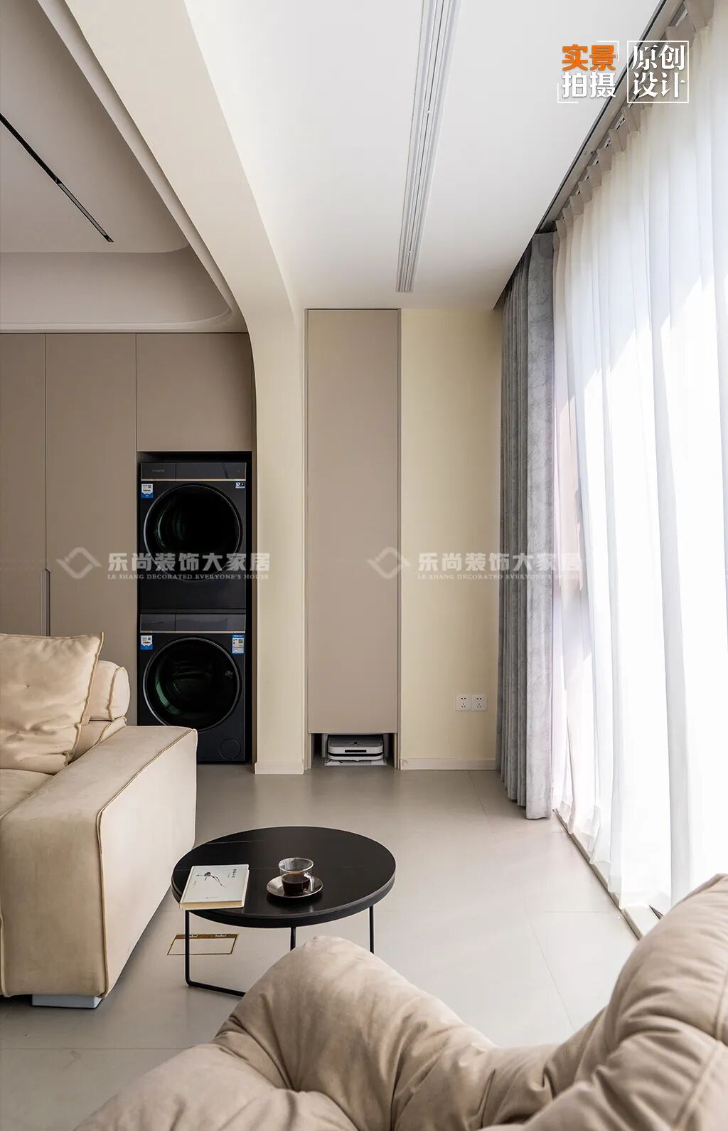 南岸区刘家坪120㎡奶油风设计 案例