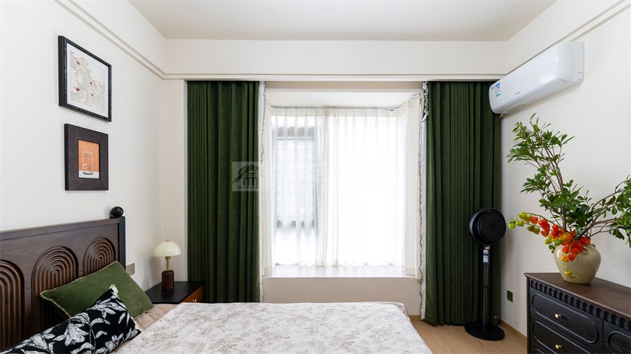 凤岭名园140㎡中古风设计案例