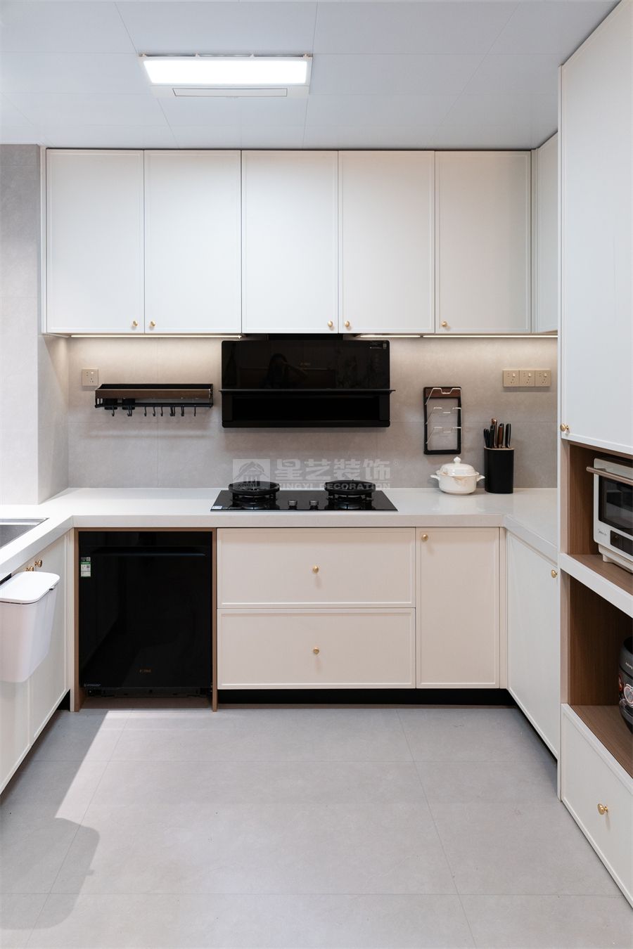 凤岭名园140㎡中古风设计案例