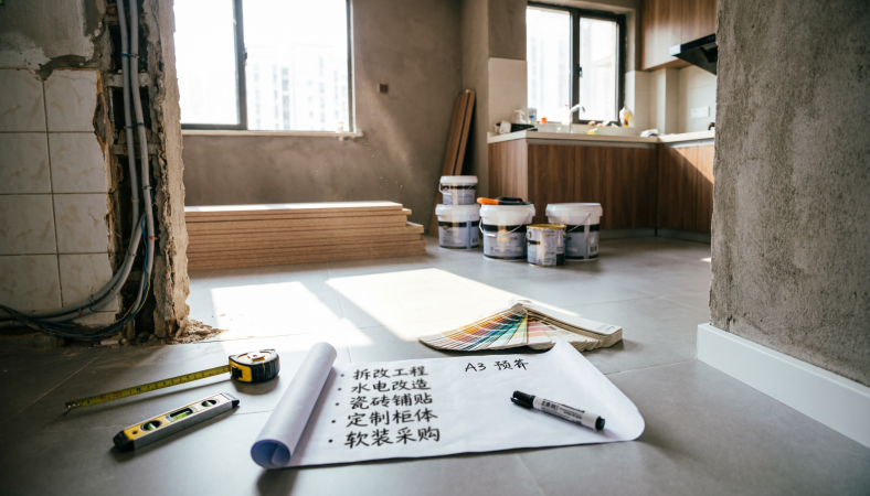 60平老房翻新花费多少?全屋装修预算清单 60平老房翻新花费多少?全屋装修预算清单