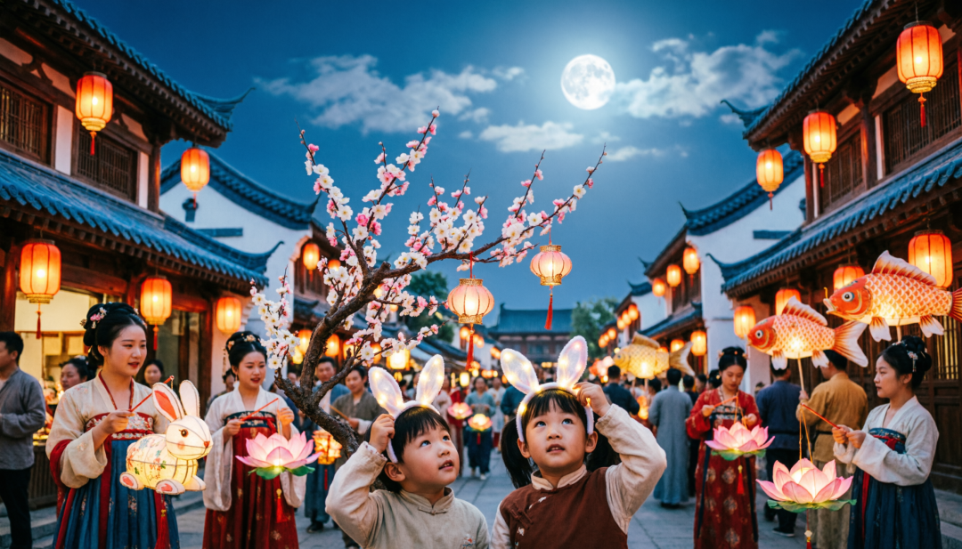 灯火良宵共团圆，兴家筑梦新篇章